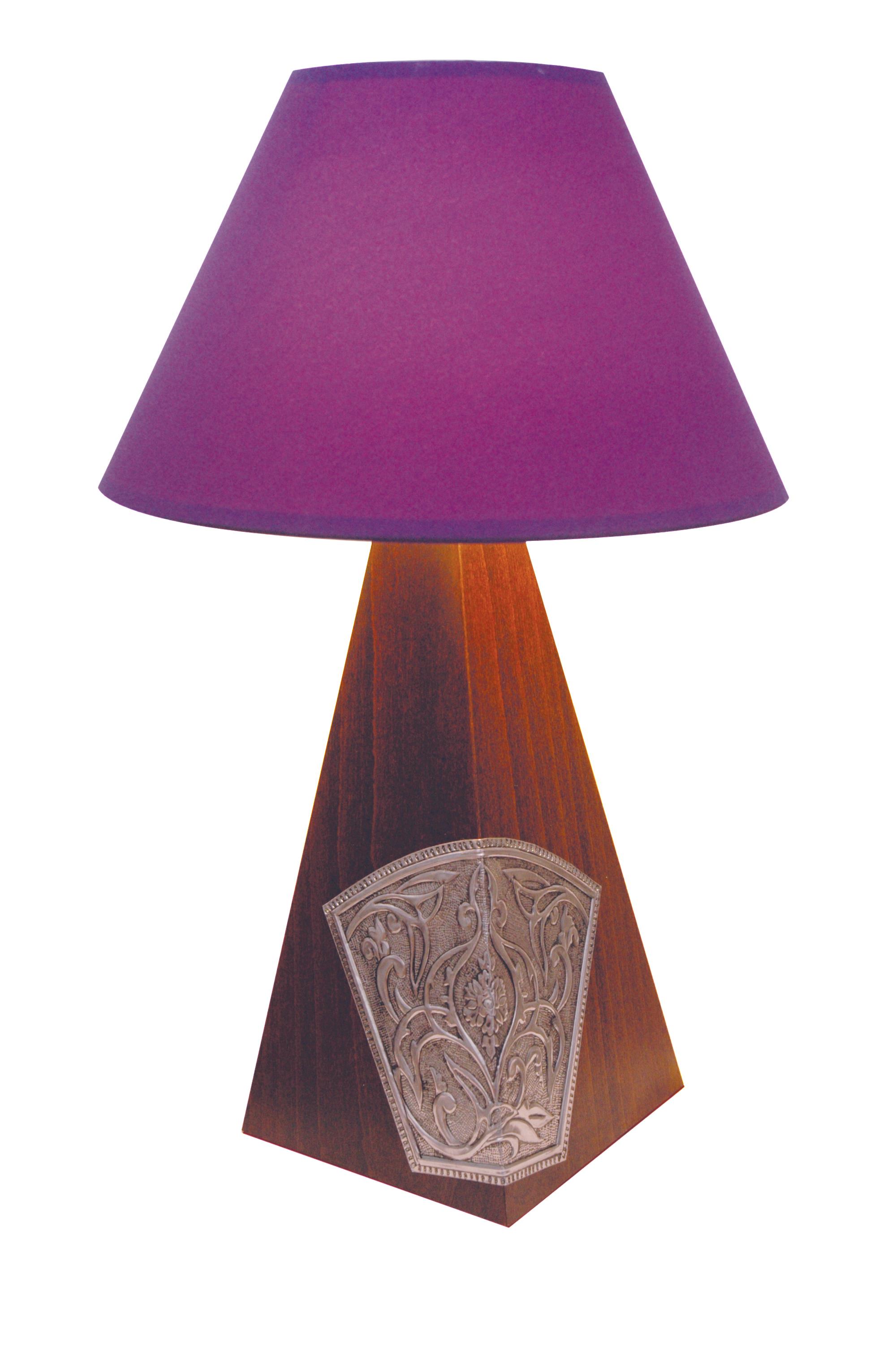 Purple Lampshade