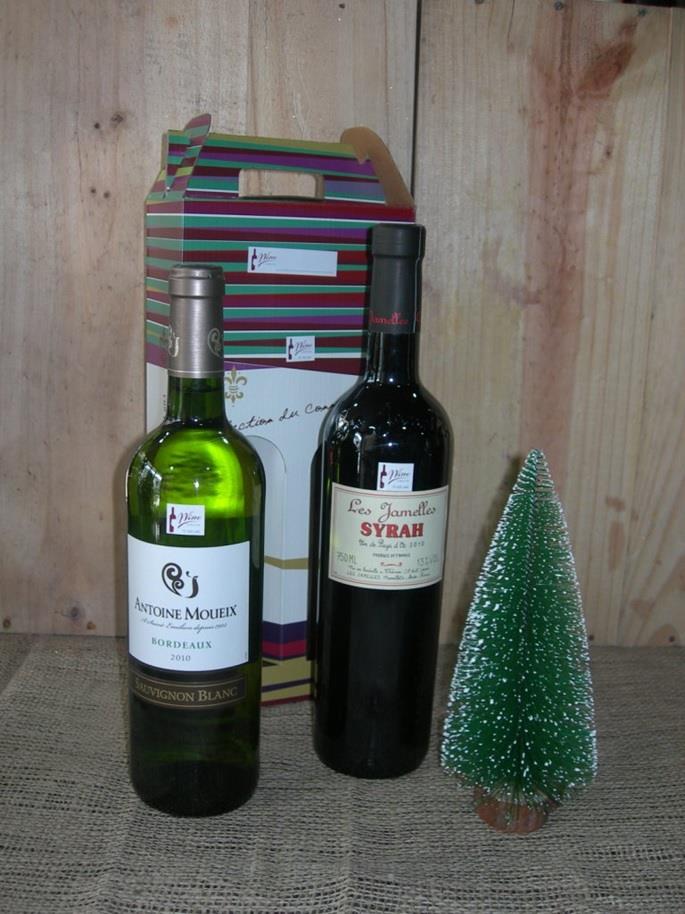 Pack of 2 Imported French Wine Gift