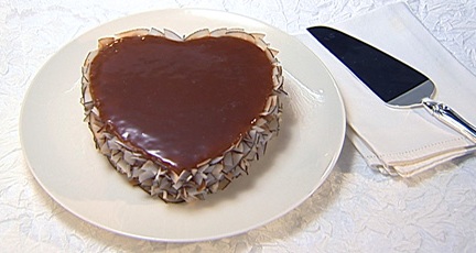 Chocolate & Caramel Heart