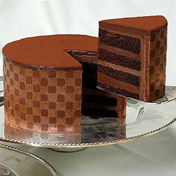 Triple Layer Chocolate Cake